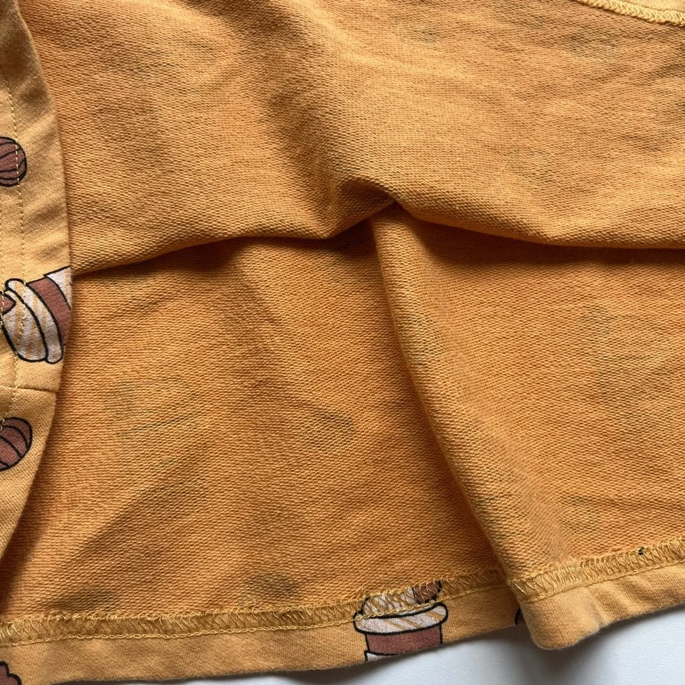 🎃☕️ PSL Petit Lem PL baby Pumpkin Spice Latte Girls Size 2T Jersey dress